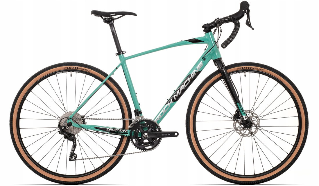 ROWER GRAVEL ROCK MACHINE GRAVELRIDE 500 RAMA XL 58CM SHIMANO GRX 2X10 DISC